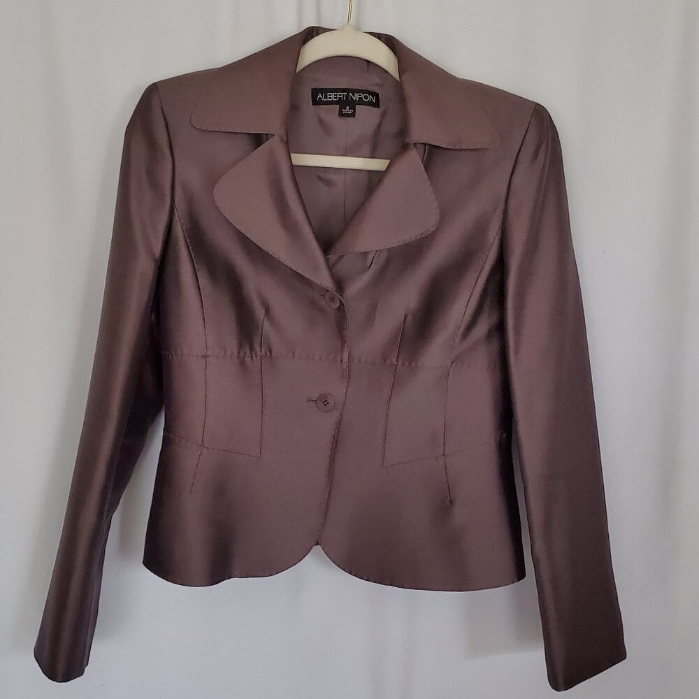 Albert Nipon Vintage Skirt Suit Set - image 1